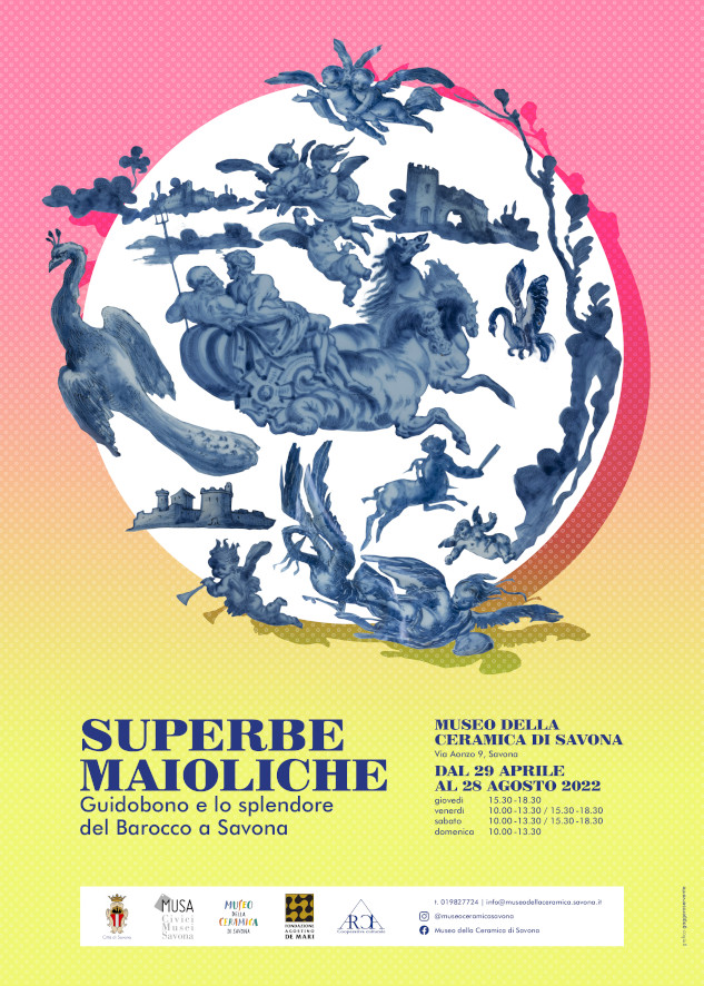 locandina superbe maioliche